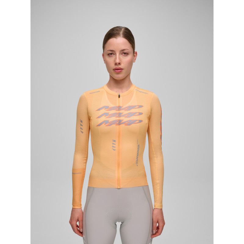 MAAP PULSE PRO AIR LONG SLEEVE JERSEY - SHADOW MELON