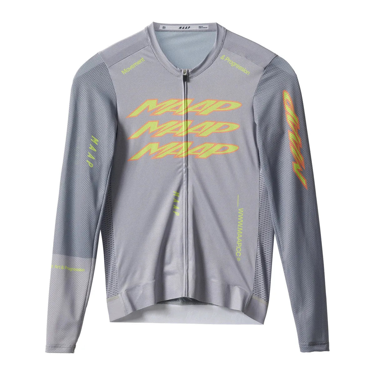 MAAP PULSE PRO AIR LS JERSEY 3.0 - PLATINIUM GREY