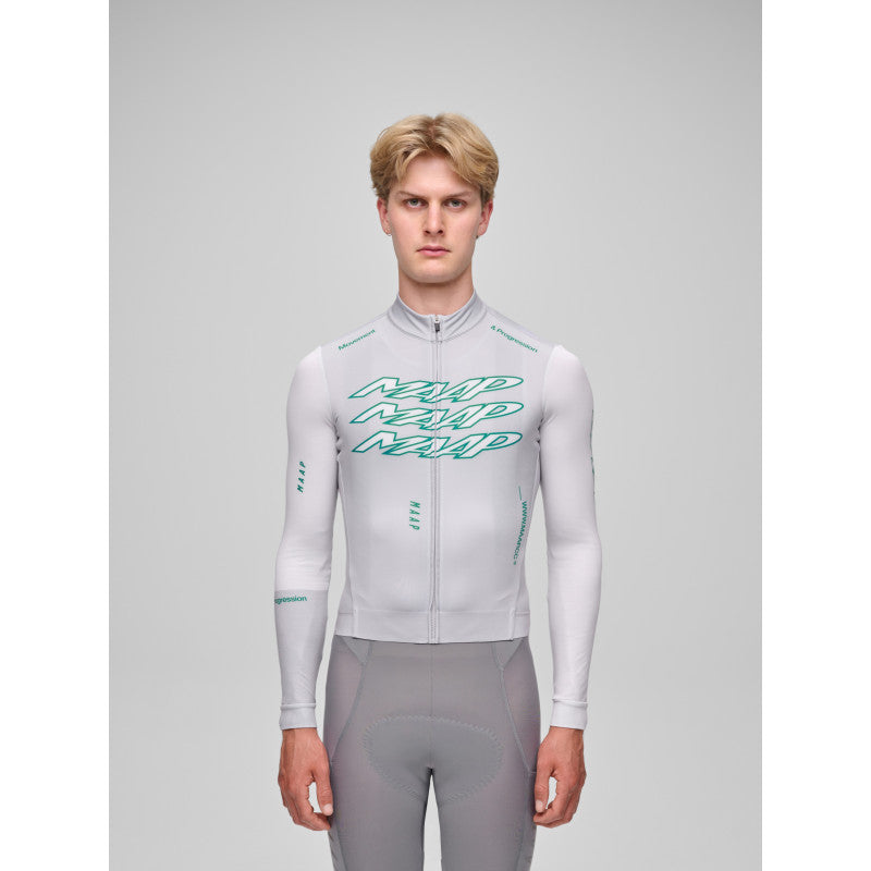 MAAP PULSE THERMAL LONG SLEEVE JERSEY - FLINT