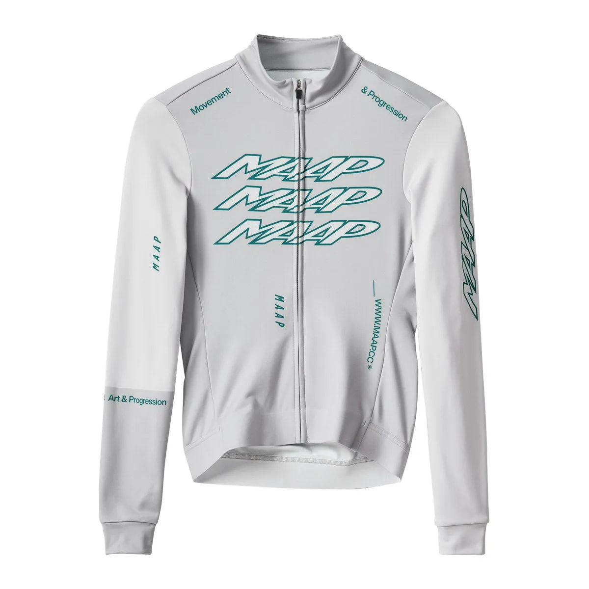 MAAP PULSE THERMAL LONG SLEEVE JERSEY - FLINT