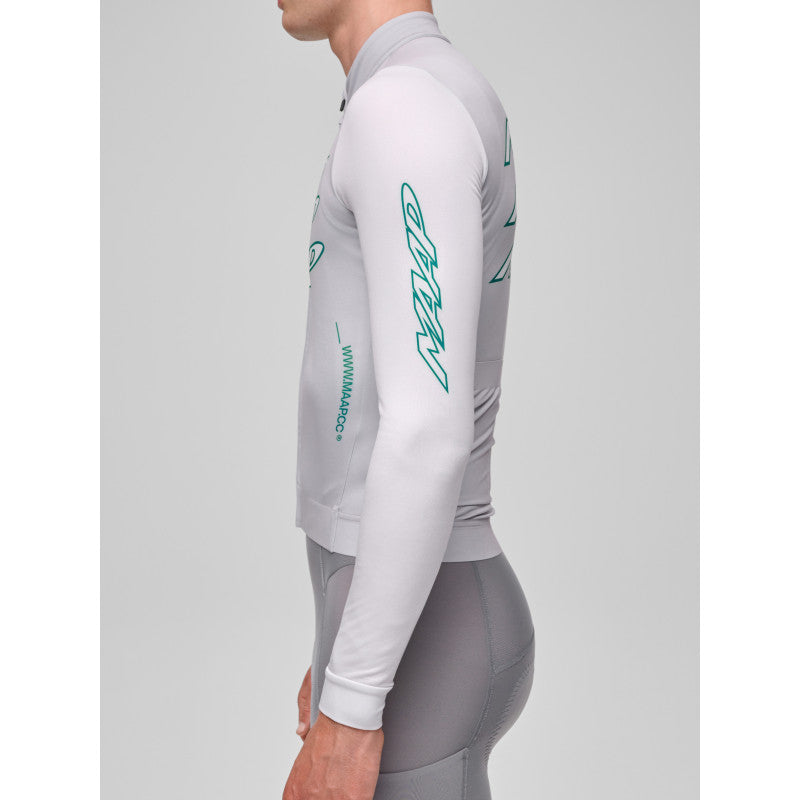 MAAP PULSE THERMAL LONG SLEEVE JERSEY - FLINT