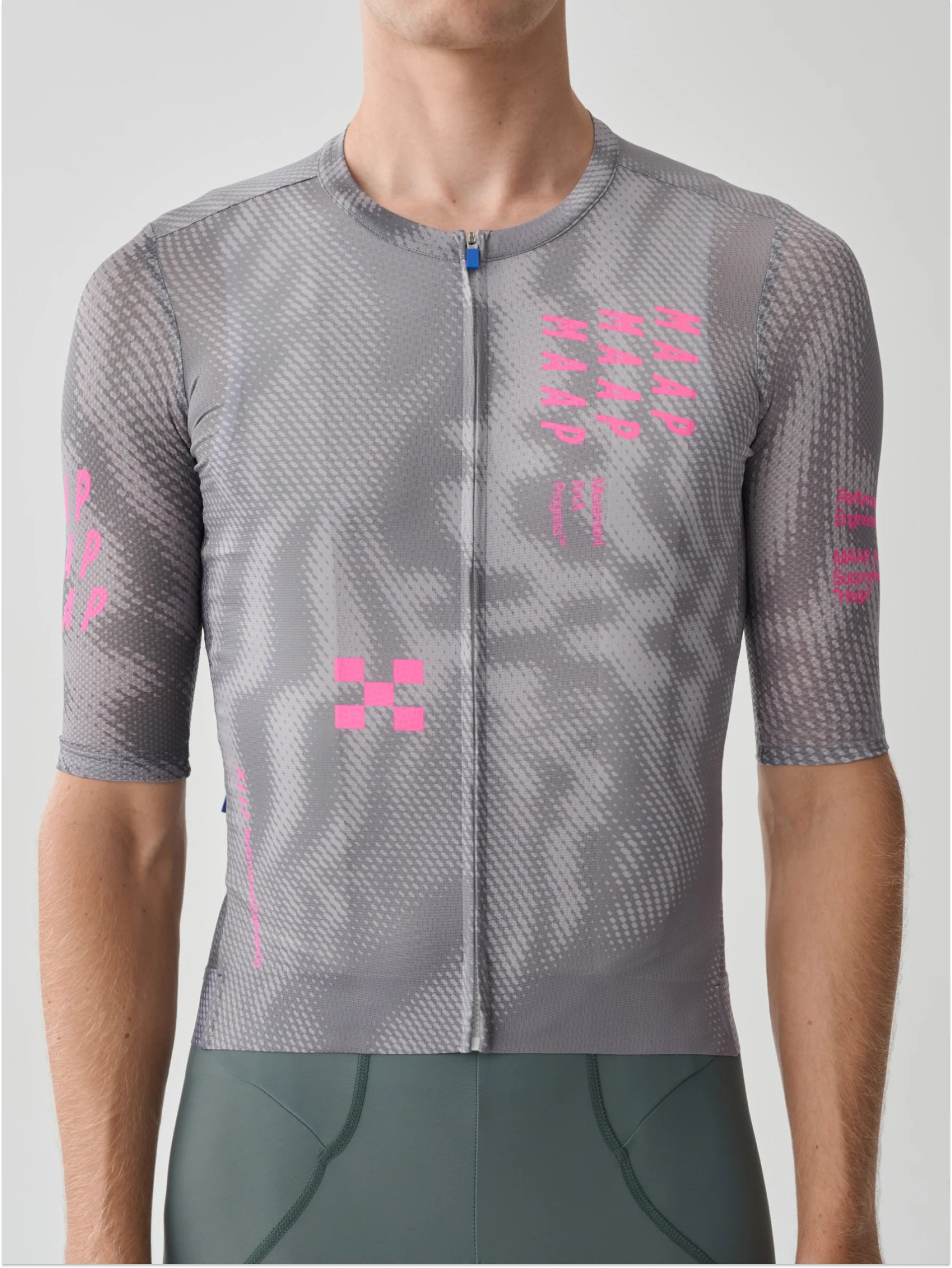 MAAP Privateer Chad Haga Pro Air Jersey - Steel