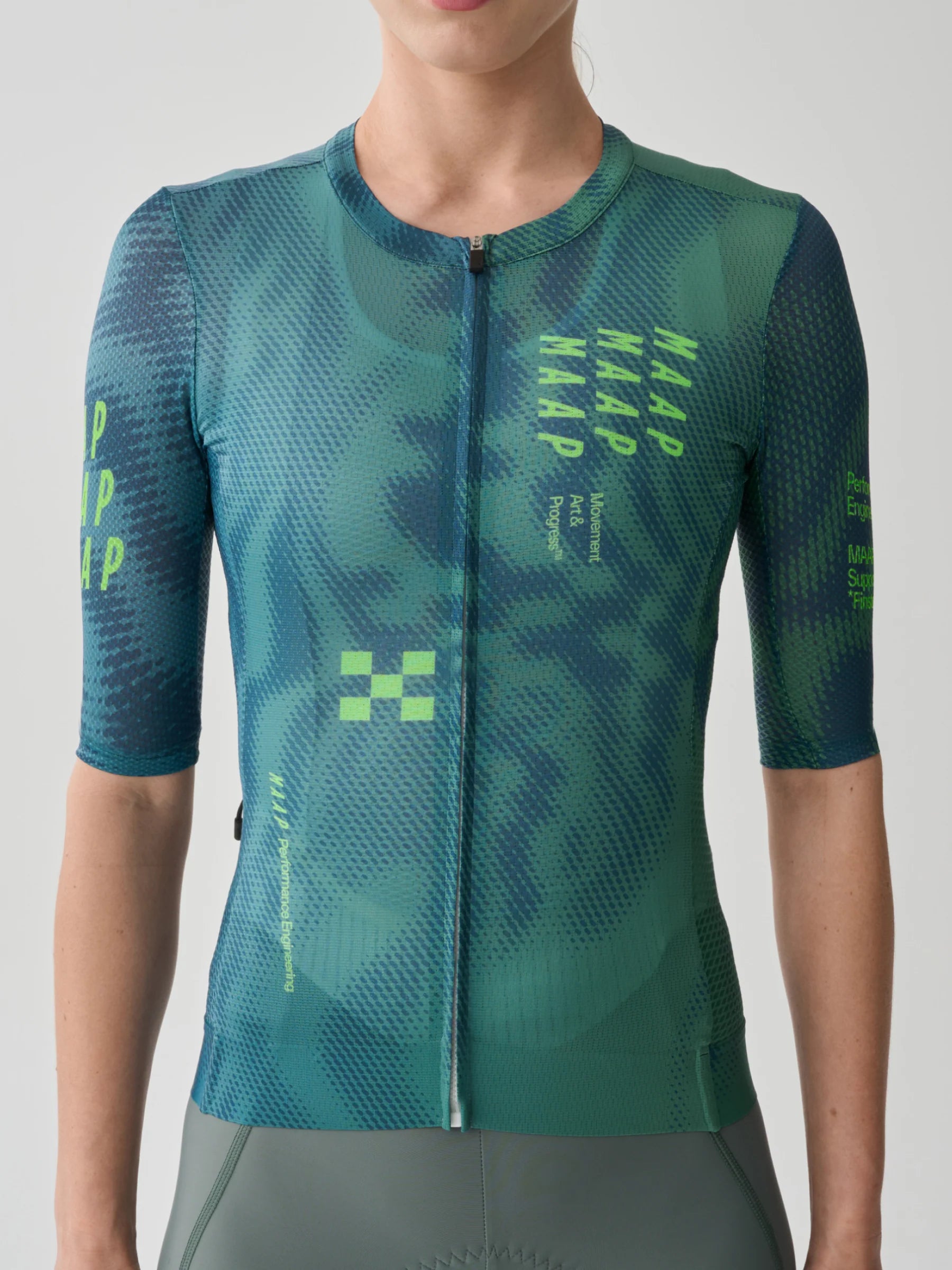 MAAP Privateer Russell Finsterwald Women Pro Air Jersey - Green