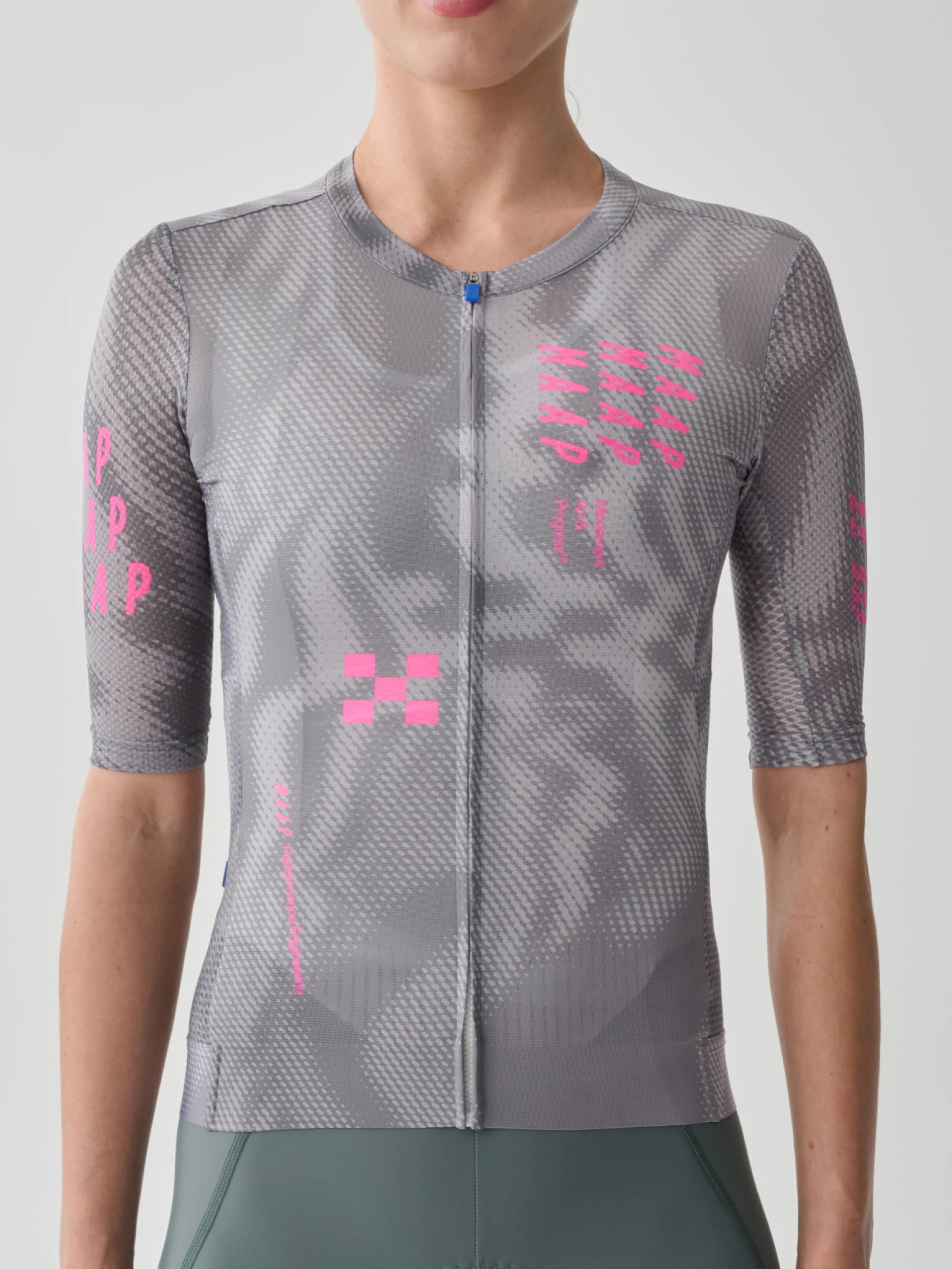 MAAP Privater Women C.H Pro Air Jersey 3.0 - Steel