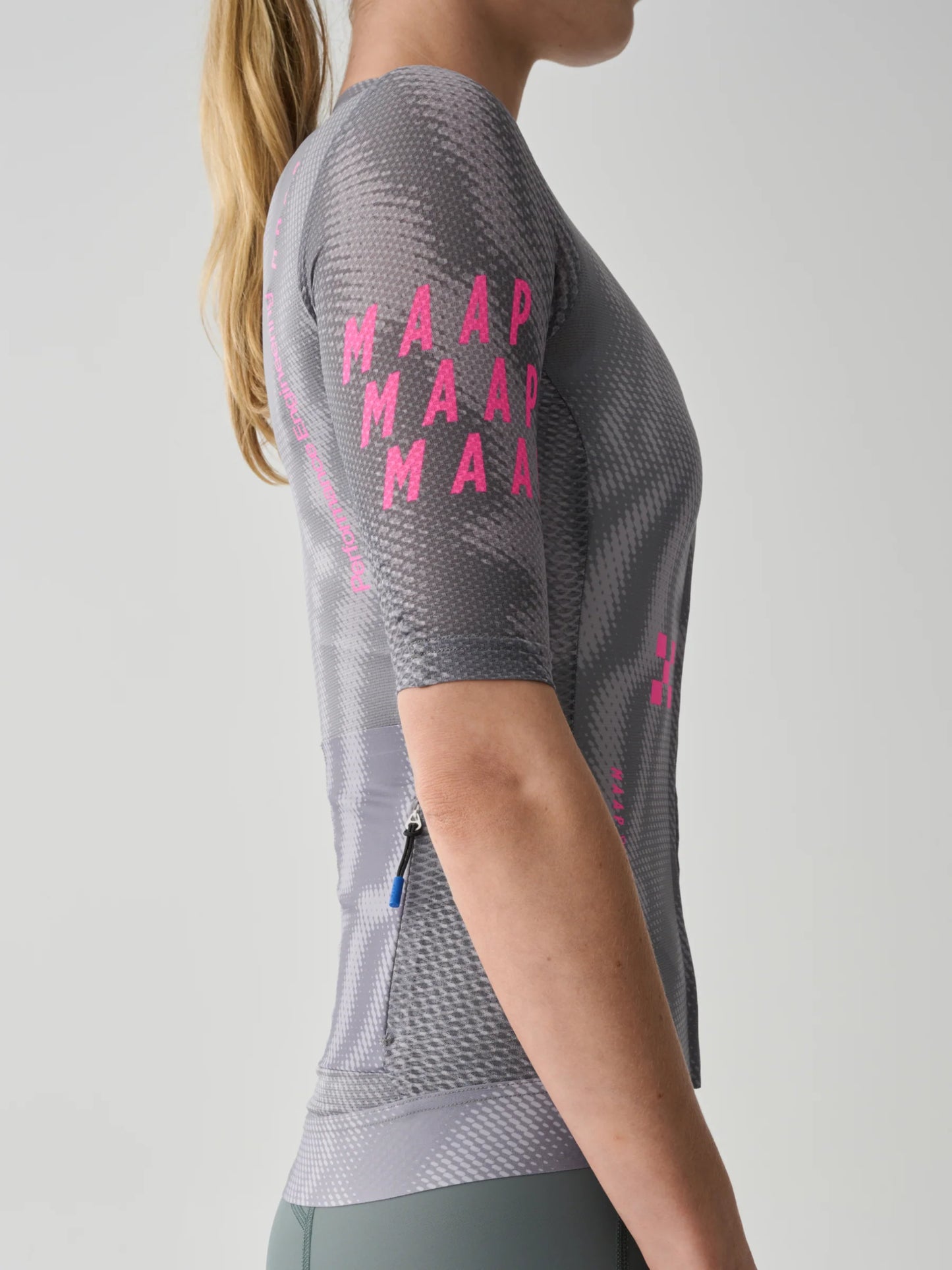 MAAP Privater Women C.H Pro Air Jersey 3.0 - Steel