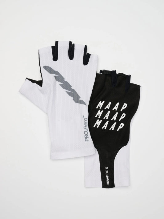 MAAP Pro Aero Mitt - White