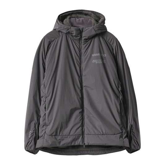 MAAP SOLACE INSULATED HOODED JACKET - MONOLITH