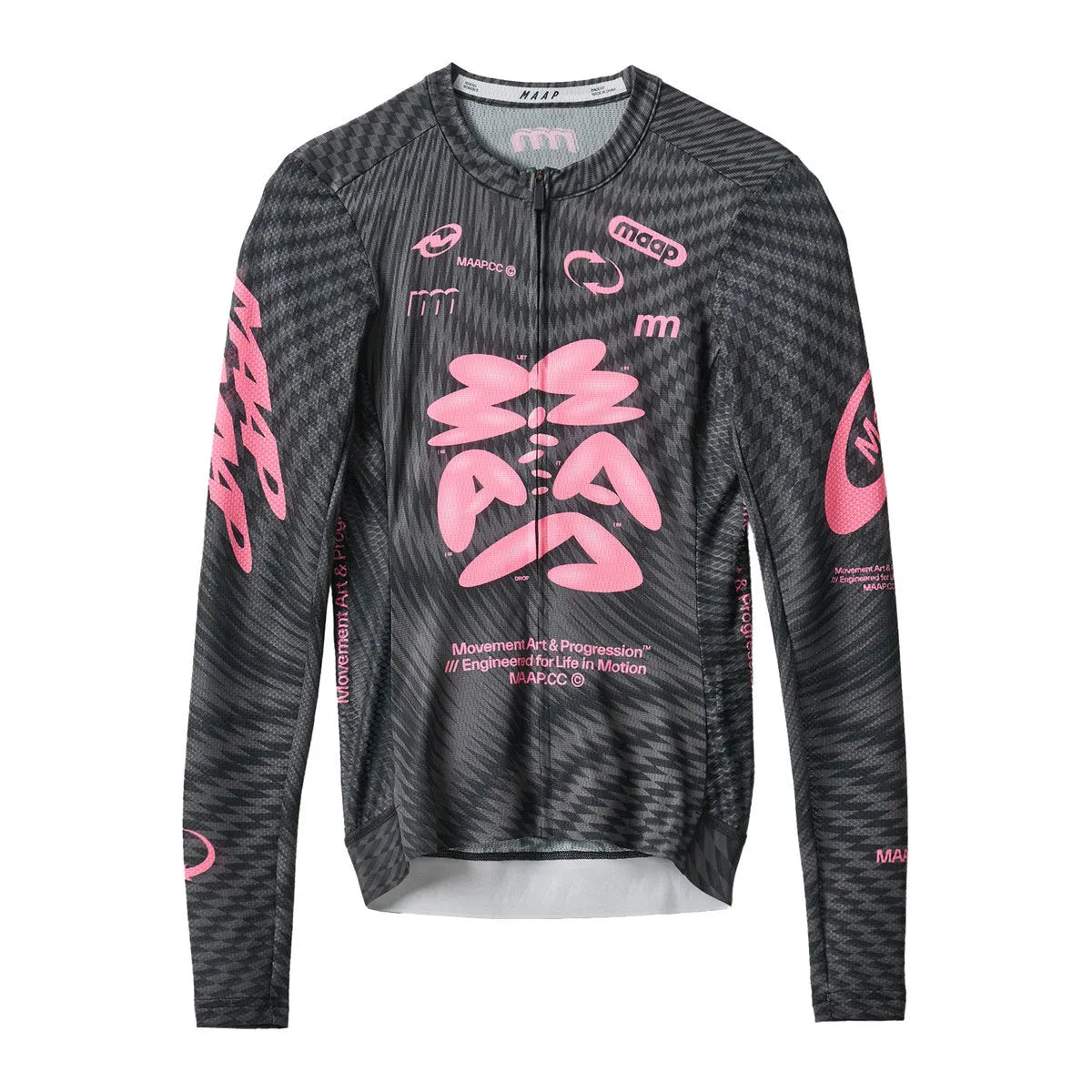 MAAP SPECTRUM PRO AIR LONG SLEEVE JERSEY 3.0 - CARBON ROSE