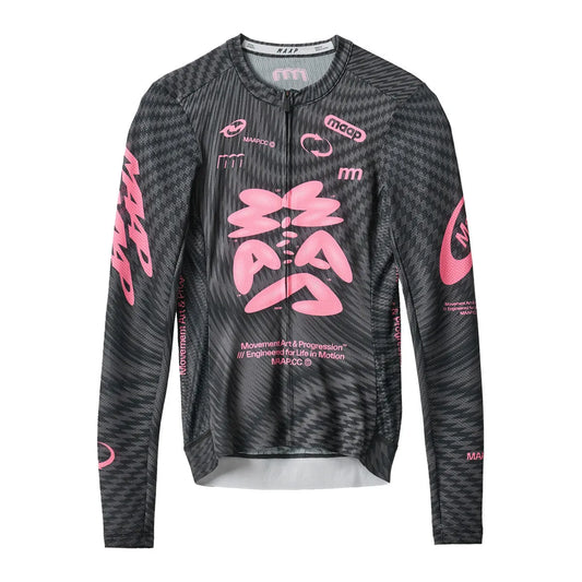 MAAP SPECTRUM PRO AIR LONG SLEEVE JERSEY 3.0 - CARBON ROSE