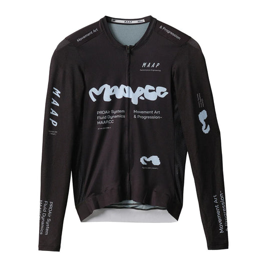 MAAP STRATA PRO AIR LONG SLEEVE JERSEY 3.0 - DARK CHOCOLATE