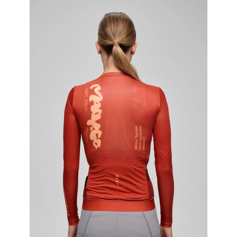 MAAP STRATA PRO AIR LONG SLEEVE JERSEY 3.0 - PICANTE