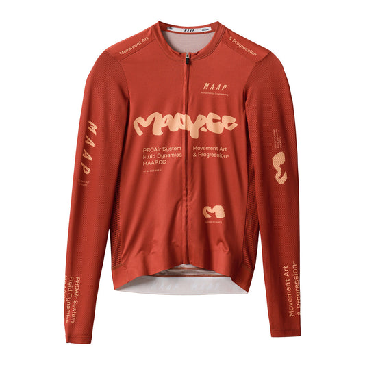 MAAP STRATA PRO AIR LONG SLEEVE JERSEY 3.0 - PICANTE