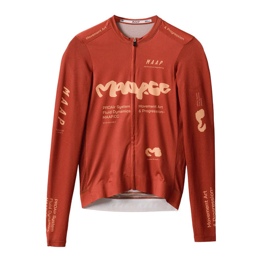 MAAP STRATA PRO AIR LONG SLEEVE JERSEY 3.0 - PICANTE