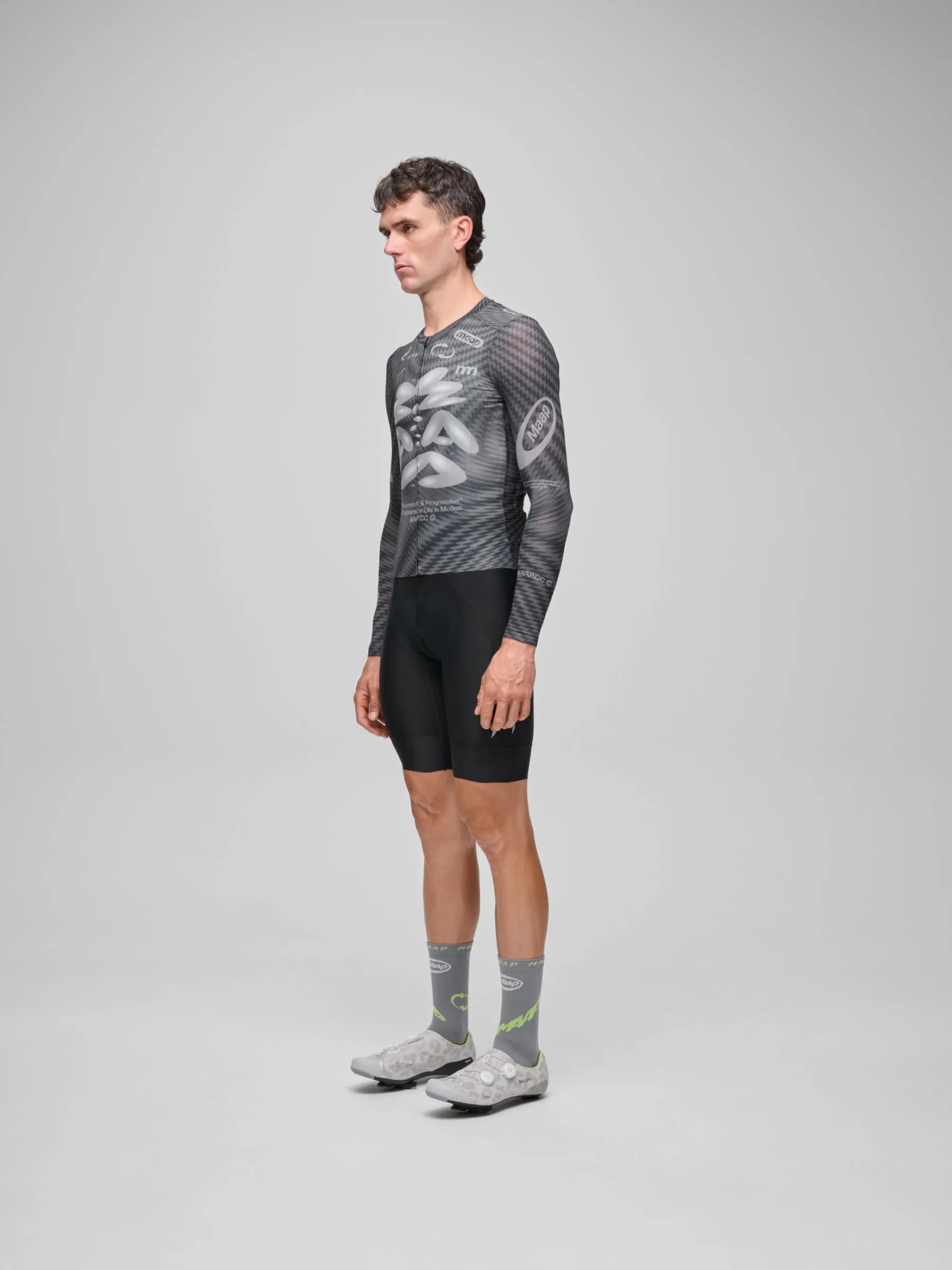 MAAP Spectrum Team Bib Evo Cargo - Black/hologram
