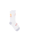 MAAP Strata Team Sock - White/Sorbet