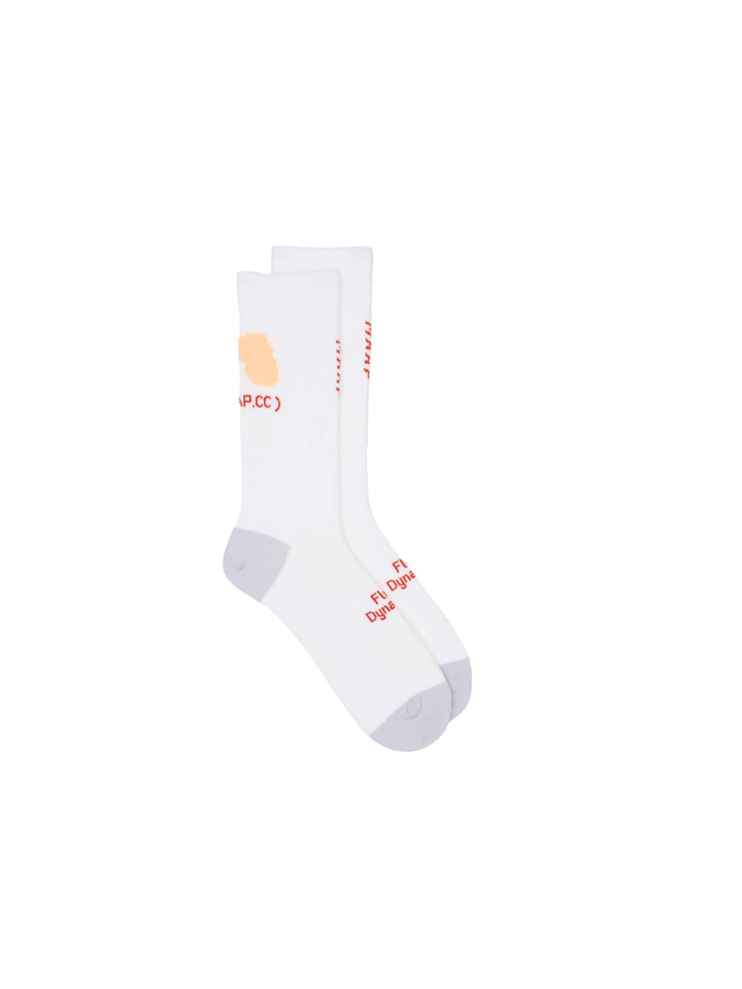 MAAP Strata Team Sock - White/Sorbet