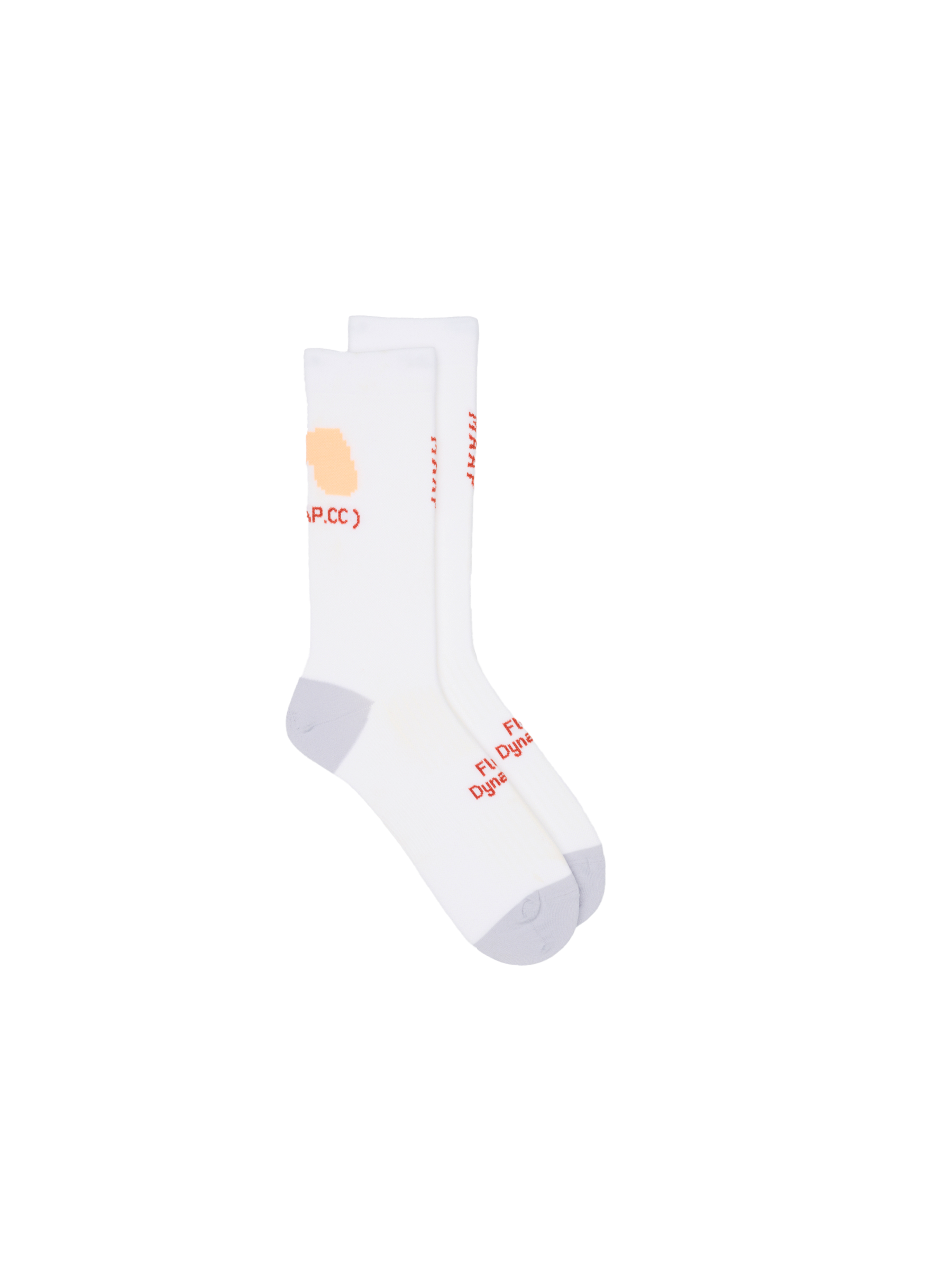 MAAP Strata Team Sock - White/Sorbet