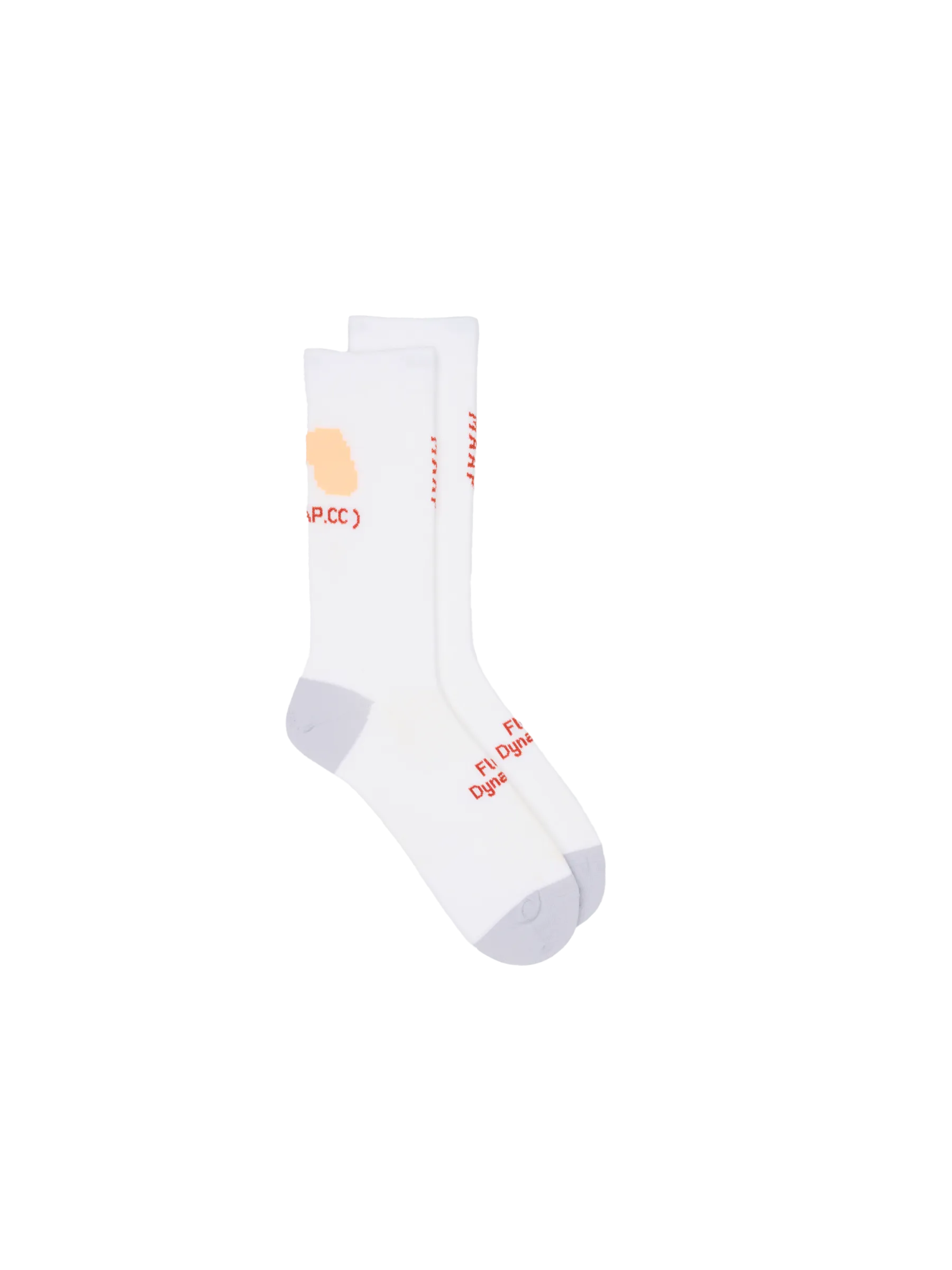 MAAP Strata Team Sock - White/Sorbet