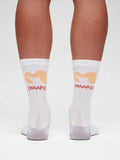 MAAP Strata Team Sock - White/Sorbet