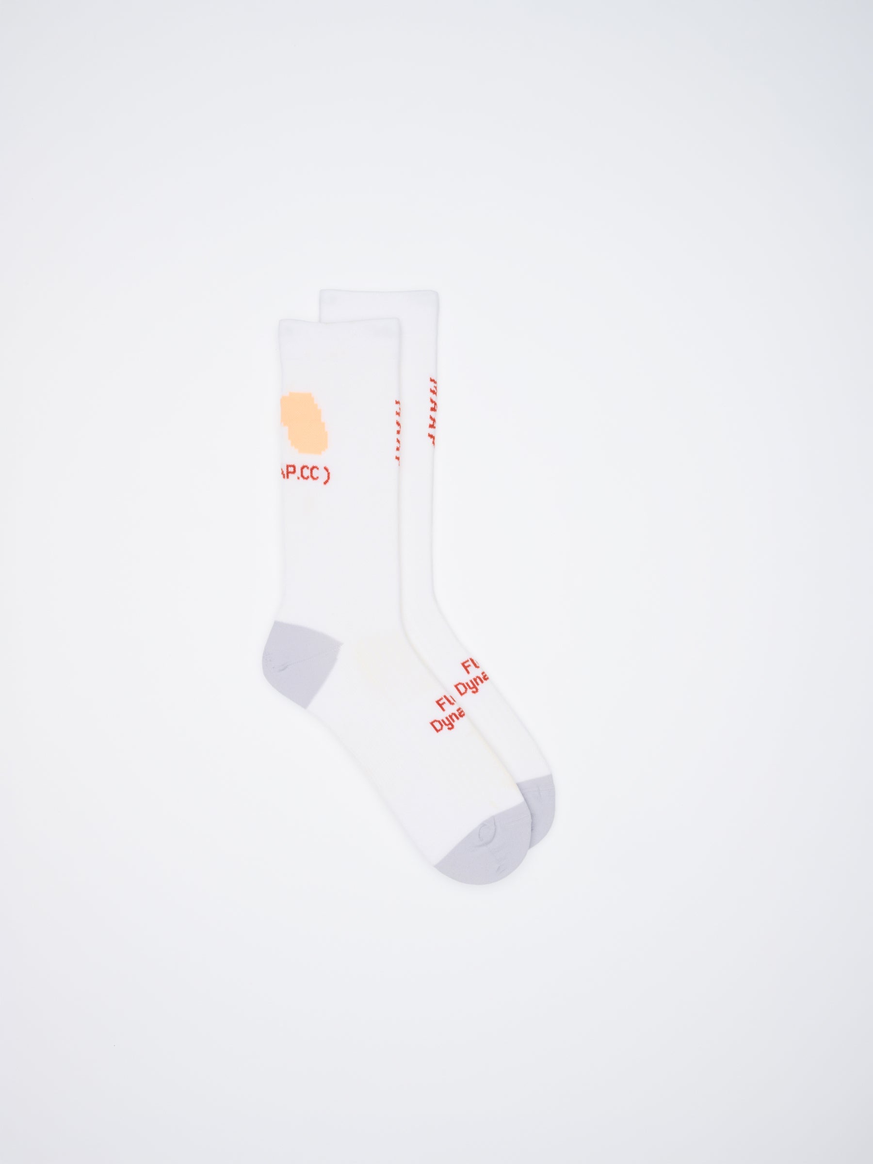 MAAP Strata Team Sock - White/Sorbet