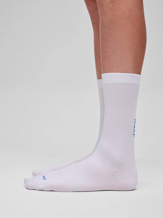 MAAP TEAM LONG SOCK - WHITE/RGB BLUE