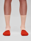 MAAP TEAM MERINO SOCK - CARMINE/FLUORO ORANGE