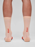 MAAP TEAM MERINO SOCK - CARMINE/FLUORO ORANGE