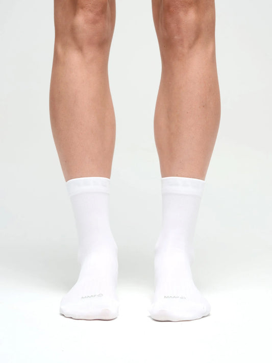 MAAP TEAM SOCK SHORT - WHITE