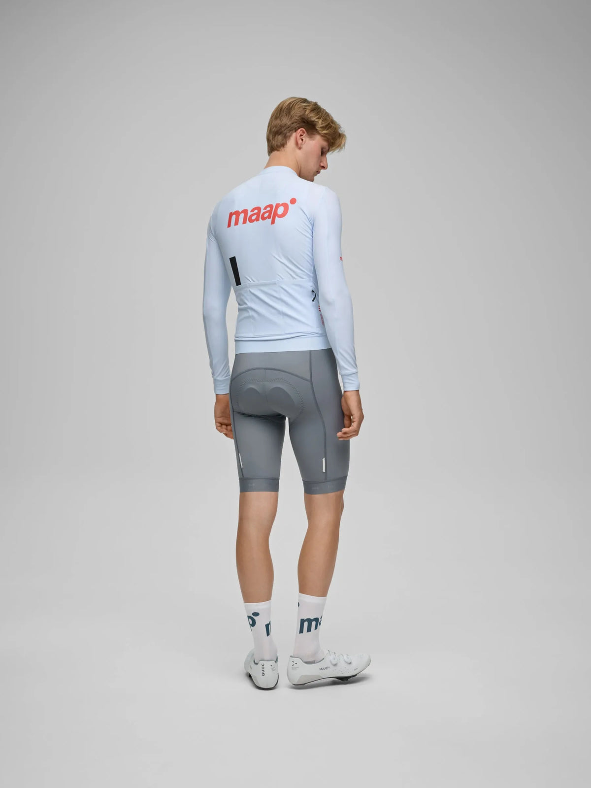 MAAP TRAINING THERMAL LONG SLEEVE JERSEY 2.0 - BLUE FINCH