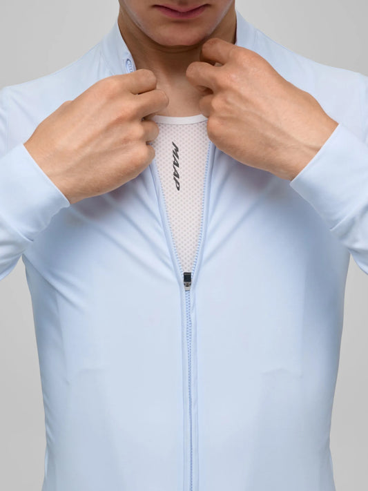 MAAP TRAINING THERMAL LONG SLEEVE JERSEY 2.0 - BLUE FINCH