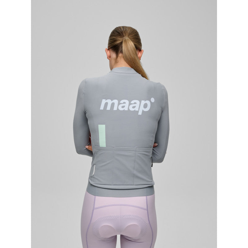 MAAP TRAINING THERMAL LONG SLEEVE JERSEY - TRADE WINDS