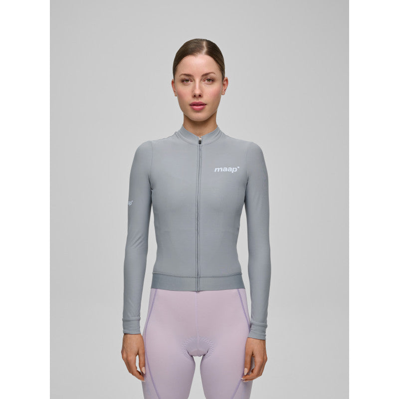 MAAP TRAINING THERMAL LONG SLEEVE JERSEY - TRADE WINDS