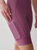 MAAP Team Bib Evo Cargo Women Bib Shorts - Dark Mauve