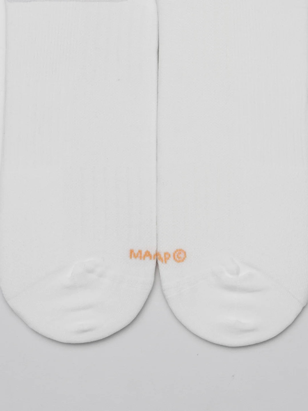 MAAP Team Socks Long - White/ Faded Fluoro Orange