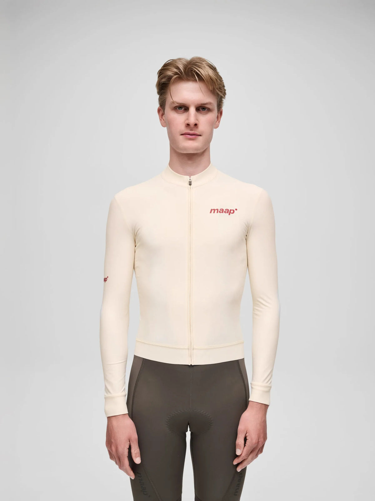 MAAP Training Thermal LS Jersey 2.0 - Cream