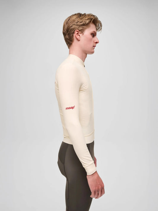 MAAP Training Thermal LS Jersey 2.0 - Cream