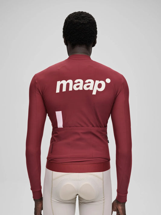 MAAP Training Thermal LS Jersey 2.0 - Pomegranate