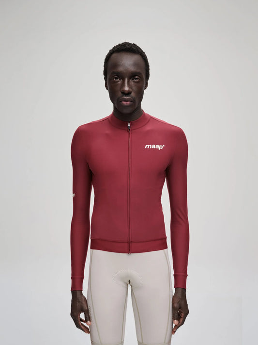 MAAP Training Thermal LS Jersey 2.0 - Pomegranate
