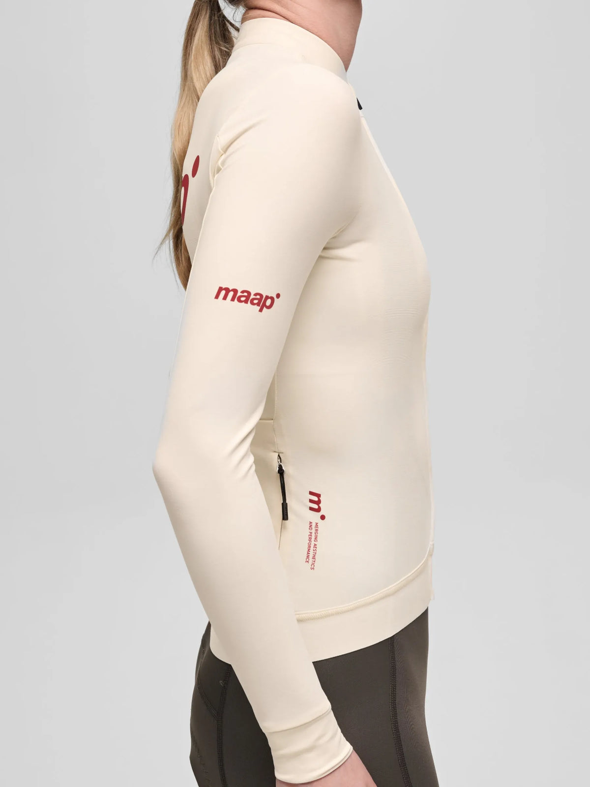 MAAP Training Thermal LS Women Jersey 2.0 - Cream