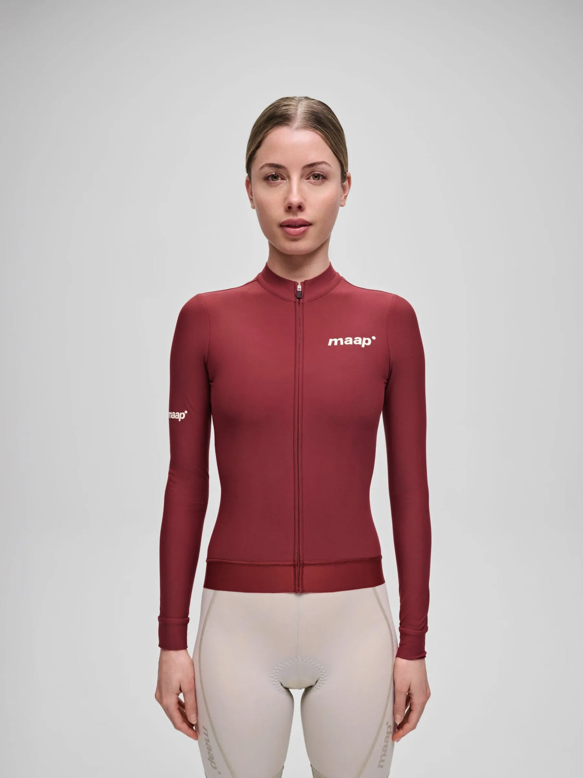 MAAP Training Thermal LS Women Jersey 2.0 - Pomegranate
