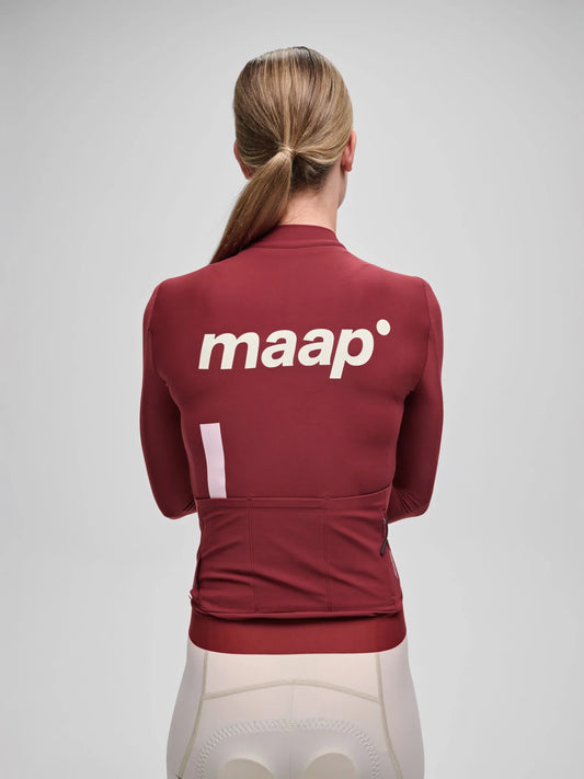 MAAP Training Thermal LS Women Jersey 2.0 - Pomegranate