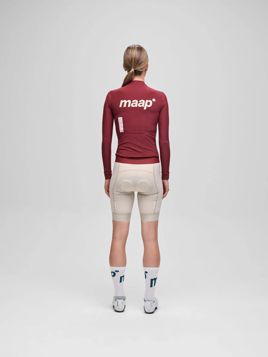 MAAP Training Thermal LS Women Jersey 2.0 - Pomegranate