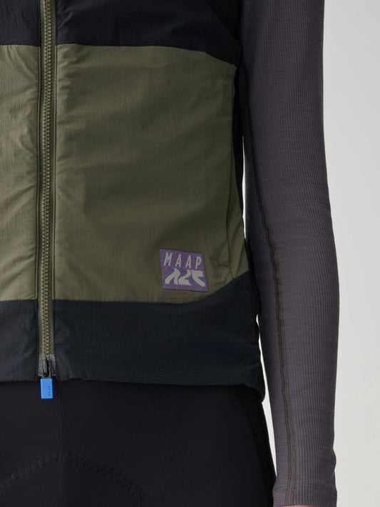 MAAP WOMEN ALT_ROAD INSULATED VEST - BLACK