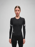 MAAP WOMEN APEX AEON LONG SLEEVE JERSEY - BLACK/WHITE