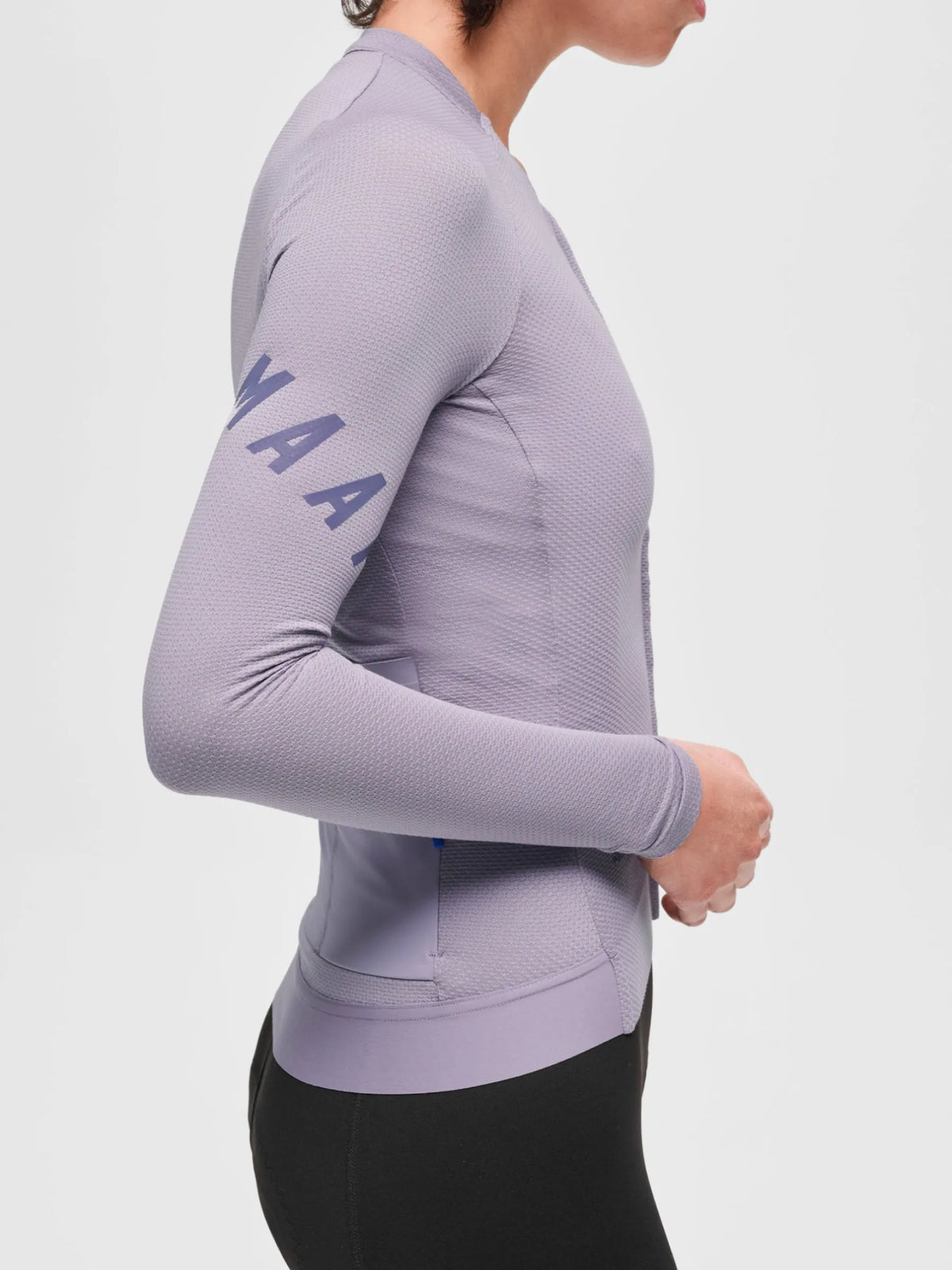 MAAP WOMEN APEX AEON LONG SLEEVE JERSEY - LAVENDER GREY