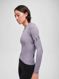 MAAP WOMEN APEX AEON LONG SLEEVE JERSEY - LAVENDER GREY
