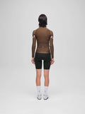 MAAP WOMEN APEX AEON THERMAL LONG SLEEVE JERSEY - ESPRESSO