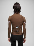 MAAP WOMEN APEX AEON THERMAL LONG SLEEVE JERSEY - ESPRESSO