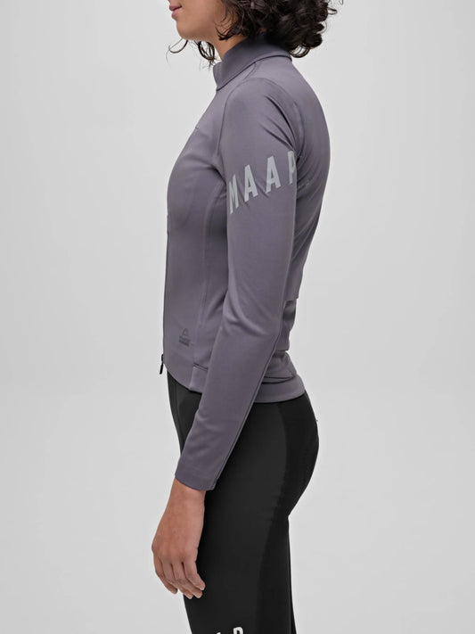 MAAP WOMEN APEX WINTER JACKET 2.0 - CHARCOAL PLUM