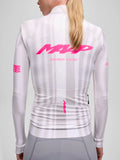 MAAP WOMEN HALO TEAM THERMAL LONG SLEEVE JERSEY - HALO STATIC GREY